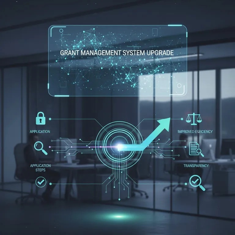 지원금 신청 절차 및 관리 시스템 고도화 - 투명성과 효율성 제고