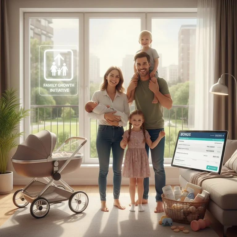 1. 인구 절벽 대응: 파격적인 출산 및 육아 지원책 (저출산 극복)